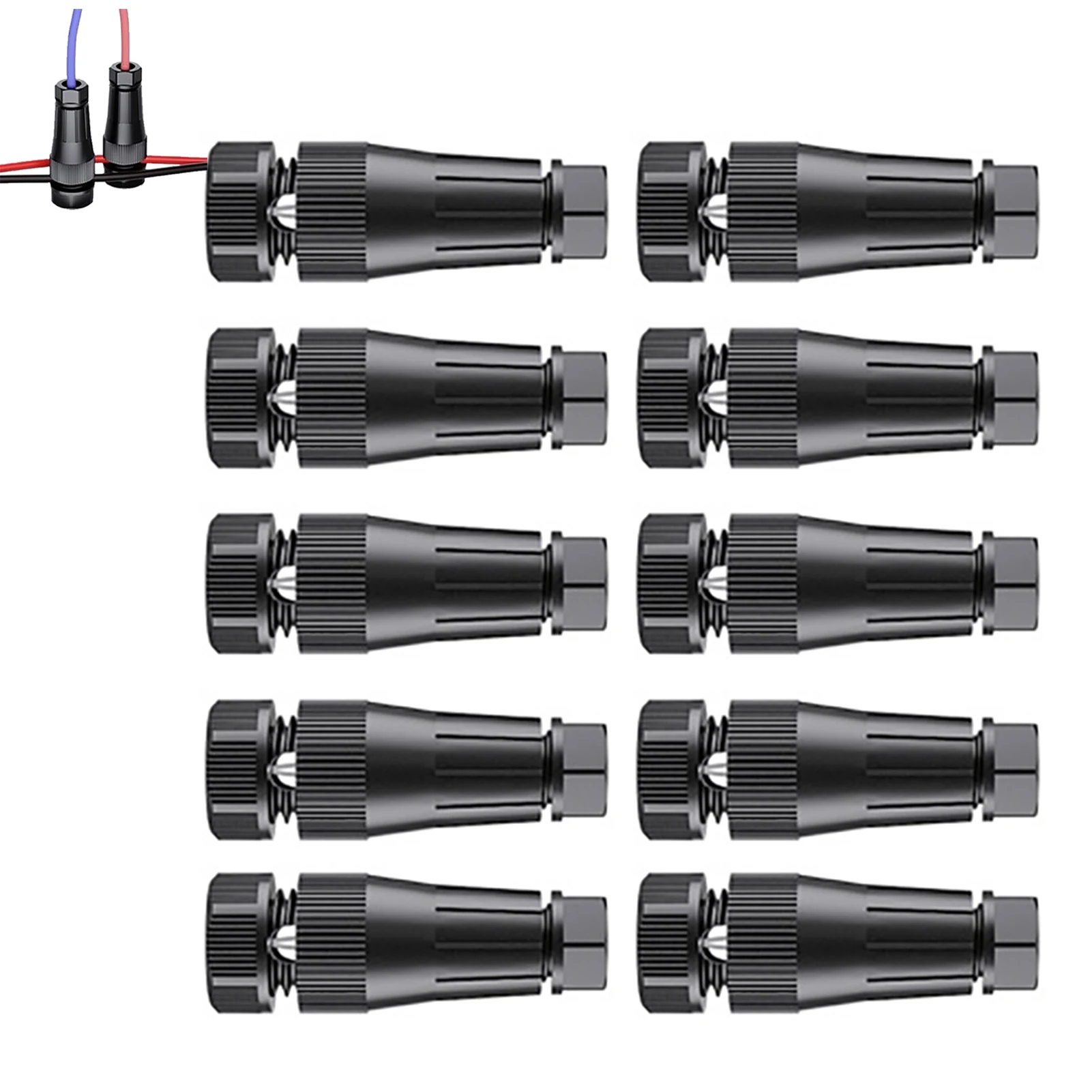 

Low Voltage Wire Connector Durable Low Voltage Cable Connector Waterproof Wire Connectors For Landscape Path Lights