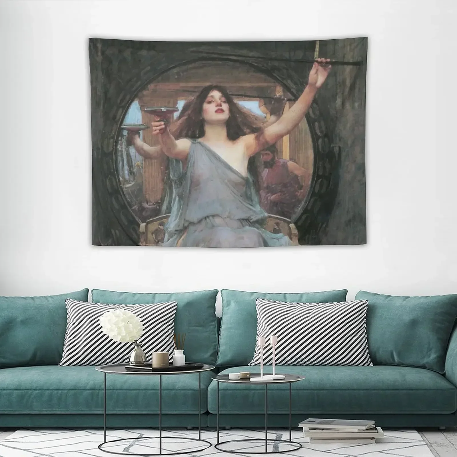 CIRCE предлагает чашку Улисса-Джон Уильяма гобелены для украшения комнаты