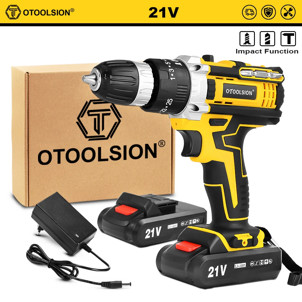 

Аккумуляторная дрель OTOOLSION 21В