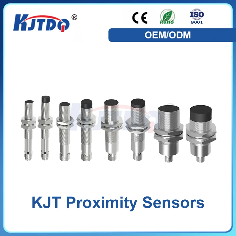 M12 Non-Flush NPN PNP 2-проводной Sn 4/8/10 мм IP67 Индуктивный датчик приближения 12/24/36 В