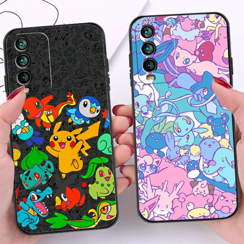 

Pokemon Pikachu Phone Cases For Xiaomi Redmi 9AT 9 9T 9A 9C Redmi Note 9 9 Pro 9S 9 Pro 5G Soft TPU Back Cover Coque