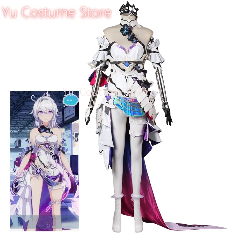 Honkai Impact 3rd The Law Of End Kiana Kaslana Косплей Костюм Cos Game Аниме Вечеринка Униформа Хэллоуин