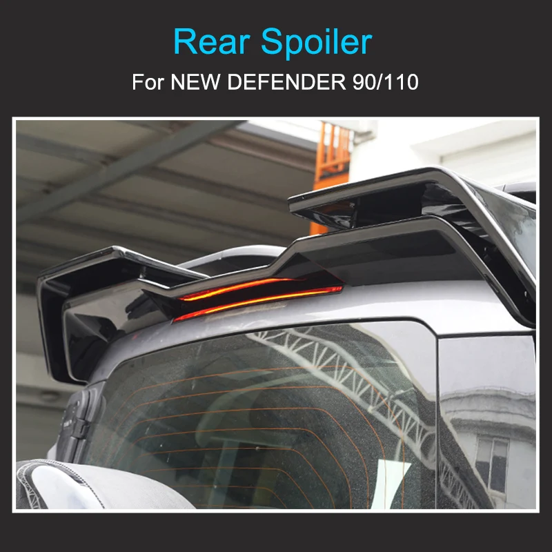 Задний спойлер для Land Rover Defender 90 110 2020-2024 задняя фотовспышка простая установка без