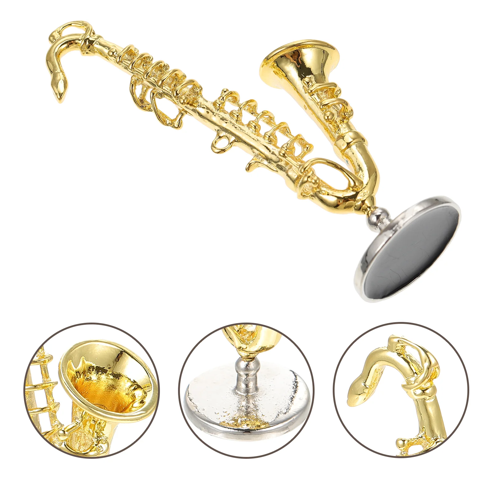 

Lightweight Chic Tiny Alto Saxophone Musical Instrument Toys for Present Children Kids