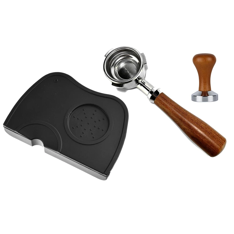 

Espresso Anti-Tamper Pad With Coffee Bottomless Portafilter For Breville