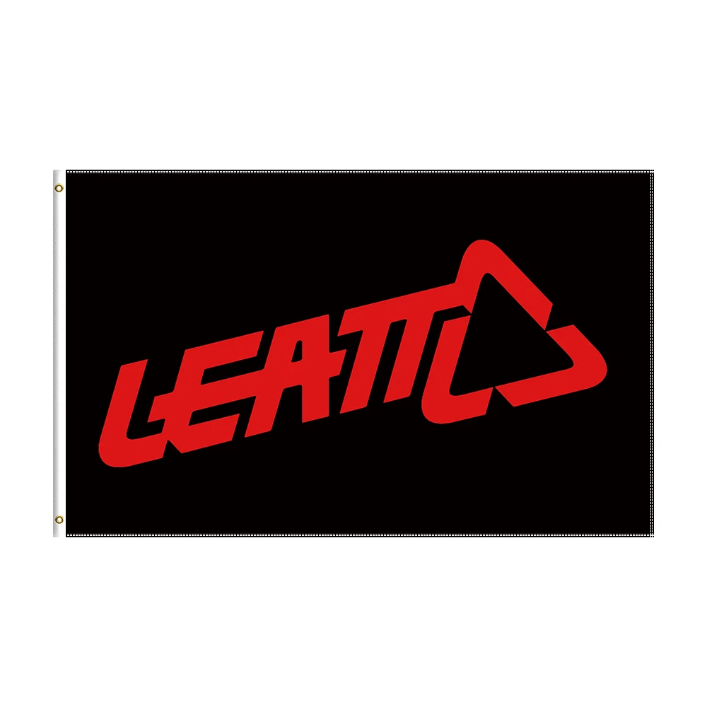

3x5 Ft LEATT Flag Polyester Digital Printed Logo Banner For Car Club
