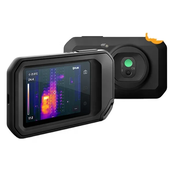 

2020 Newest Flir C5 Touch Screen Thermal Imaging Camera with MSX, Wifi, USB and 160*120 Pixels