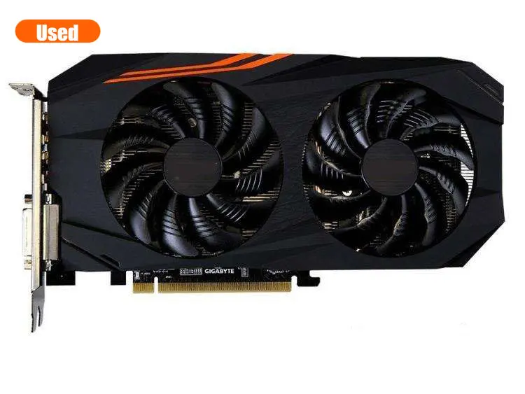 , Видеокарта GABYTE RX570 8 Гб 256 бит GDDR5, графические карты для AMD RX 500 серии, карты VGA RX570 DisplayPort HDMI DVI