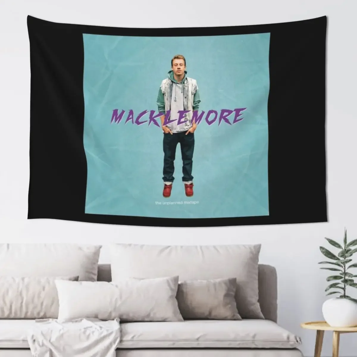 Macklemore the Unplanned Mixtape Гобелен Настенное украшение Эстетический гобелен