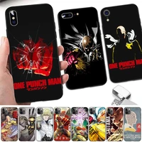 lvtlv one punch man phone case for iphone 11 12 13 mini pro xs max 8 7 6 6s plus x 5s se 2020 xr cover