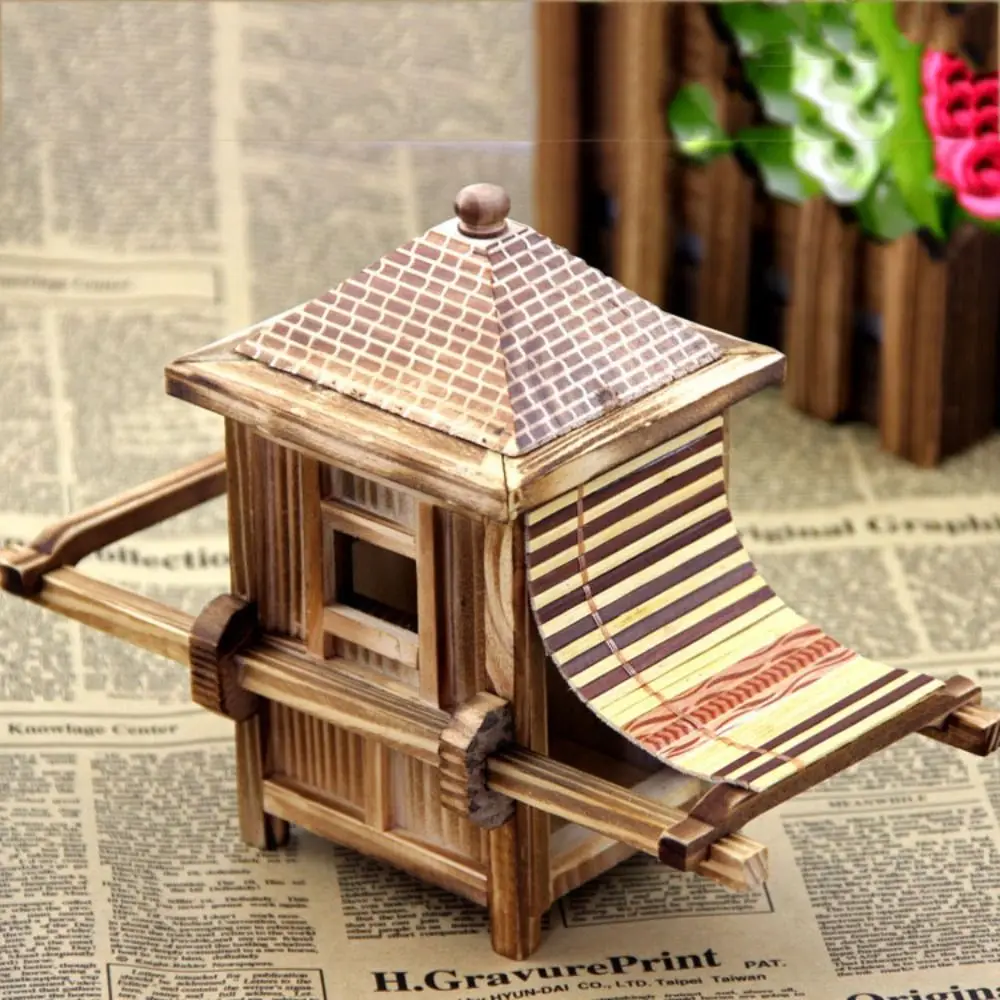 Model Retro Funny Unique Ornaments Wooden Crafts