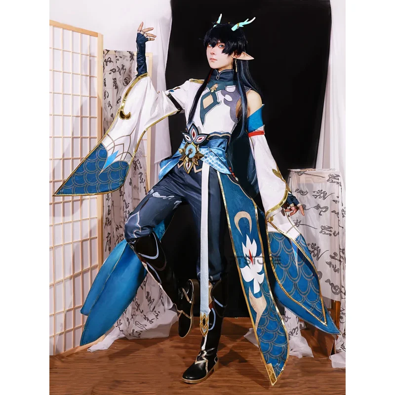 Костюм дан Хэн lmbitor Lunae для косплея игры хонкай звезда рейка парик аниме Униформа