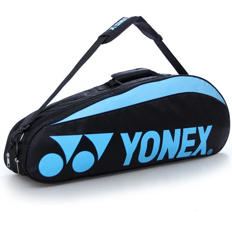 Original YONEX Double-deck PU Badminton Bag with Shoes Compartment 4-6 Pcs Racquet Sports Bag Shuttlelock Badminton Accessories
