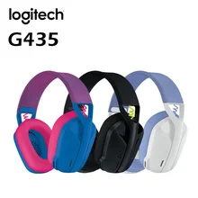 Logitech G435 Lightspeed Gaming Headset  7.1 Surround Sound Built-in Mics Bluetooth Wireless Game Headphone for PC/PS/Laptop