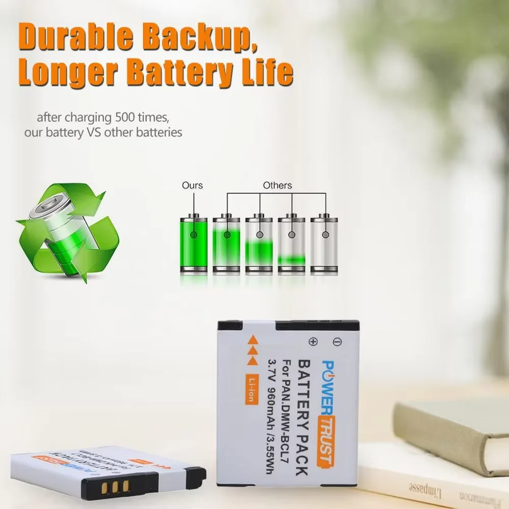 Аккумулятор для камеры Panasonic Lumix DMC-F5 FH10 FS50 SZ3 SZ9 XS1 XS3