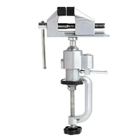 table vise bench vice aluminium alloy 360 degree rotating universal vise precise mini vise clamp drill press anvil drill press