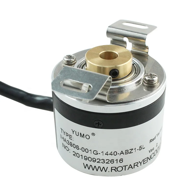 

YUMO hot sales encoder IHA3806-001G-1440-ABZ1-5L Hollow Shaft Incremental Rotary Encoder