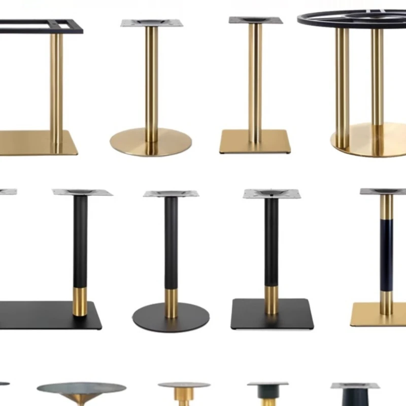 Кронштейн на ножке для стола каменная плита с покрытием из нержавеющей стали