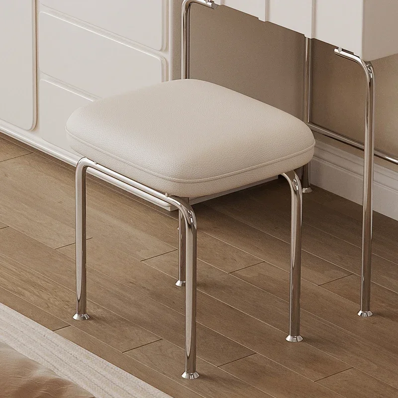 Французский легкий роскошный простой туалетный столик кожаные туалетные стулья