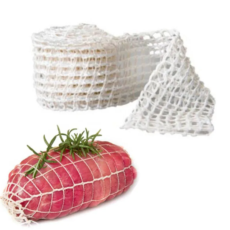 

3/1 Meter Cotton Meat Net Ham Sausage Roll Net Hot Dog Net Butcher's Strings Sausage Packaging Tools Kitchen Meat Cooking Tools