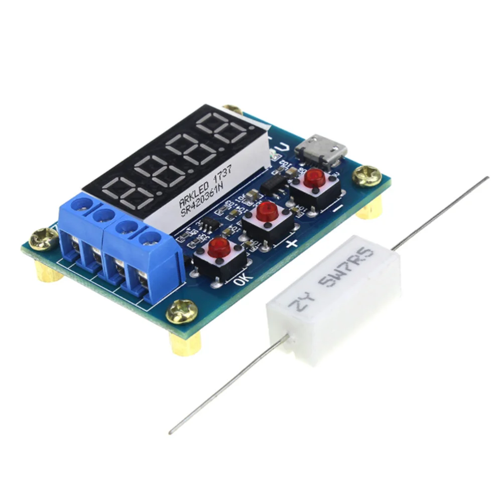 Тестер емкости аккумулятора ZB2L3 внешний фотоаккумулятор типа 1 2-12 В 18650