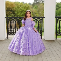 shinny lilac vestido de 15 a%c3%b1os princess xv quinceanera dresses with cape o neck applique beadig sweet 16 prom gowns