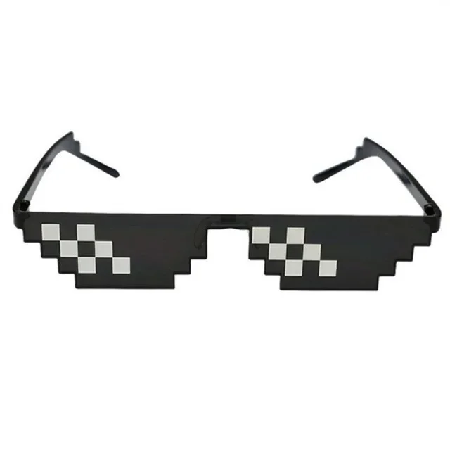 

Солнцезащитные очки Thug Life унисекс, Пиксельная мозаика UV400, 8 бит, подарок для мужчин и женщин