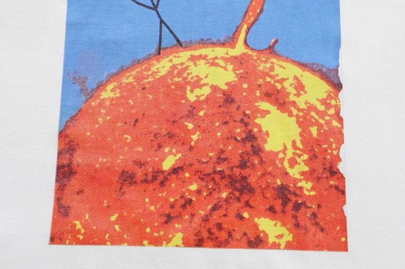 Футболка с коротким рукавом и абстрактным принтом кактуса Джека