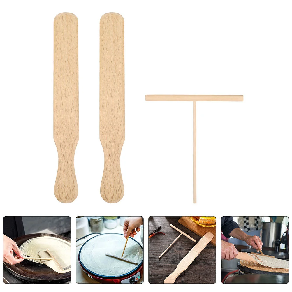 

Набор деревянных принадлежностей для приготовления блинов, лопатка, разбрасыватель, кухонные принадлежности, кухонная утварь «сделай сам», инструменты для приготовления блинов
