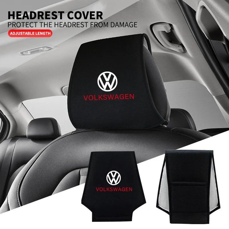 1 шт. автомобильный подголовник подушка для сиденья шеи чехол Volkswagen Golf-5 6 7 Bora Jetta