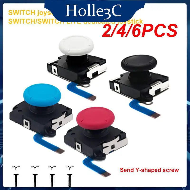 

2/4/6PCS Silicon Durable Controller Repair Parts Slim 3d Analog Joystick Hard Fashionable Conductive Rubber For One Set