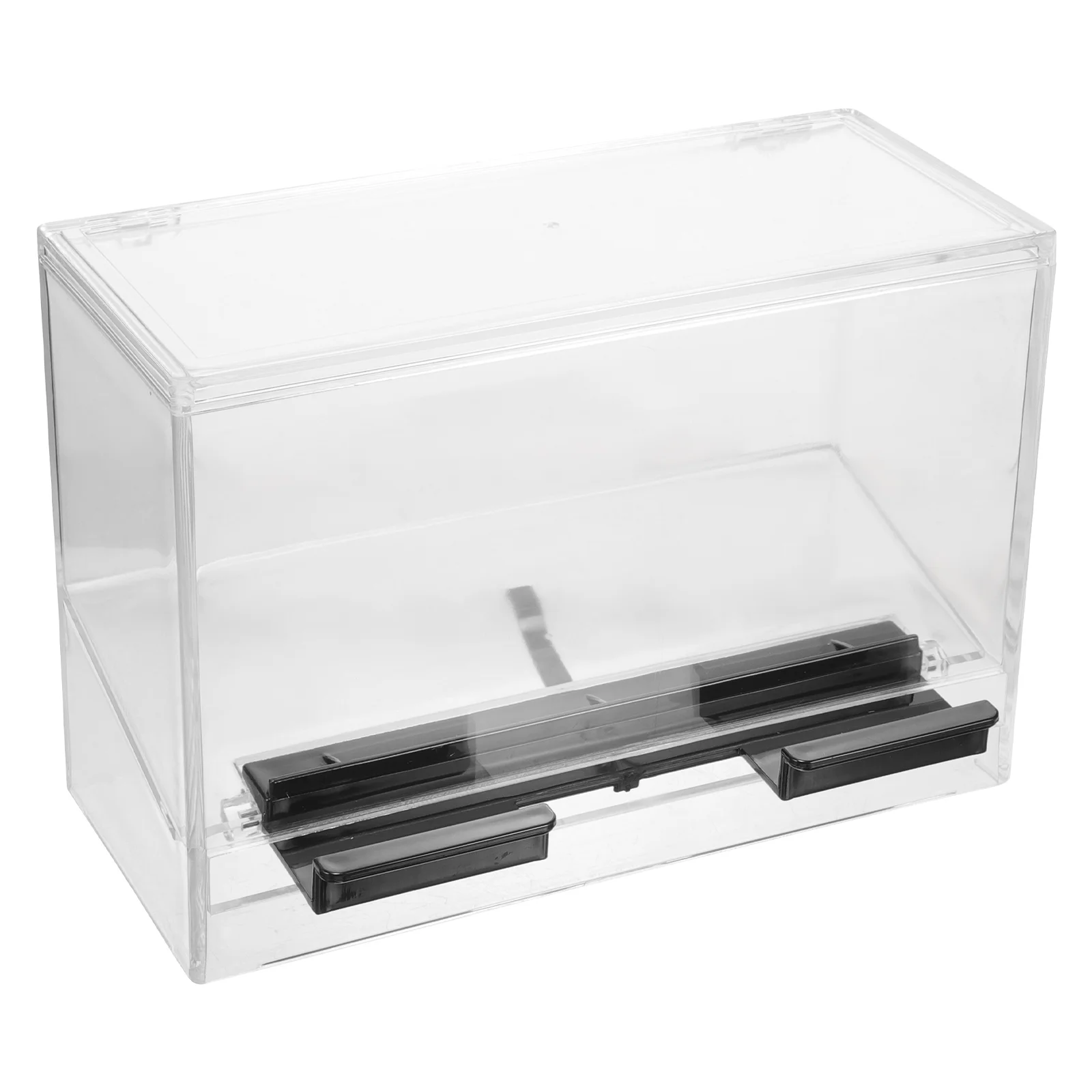 

Self-service Straw Box Storage Case Restaurant Dispenser Counter Reusable Drinking Straws Holder Clear Plastic Containers