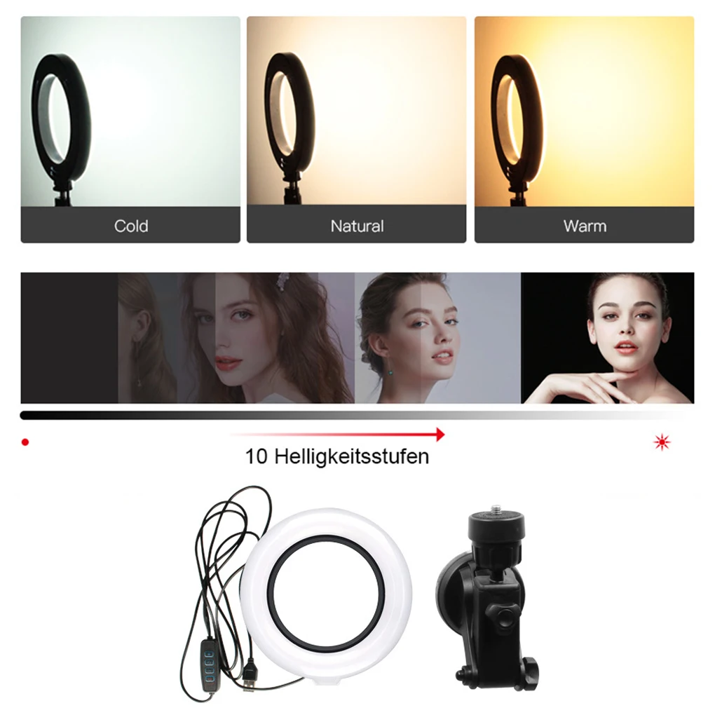 

LED Fill Lamp Indoor Lighting Accessory Ring Light Photography Lights