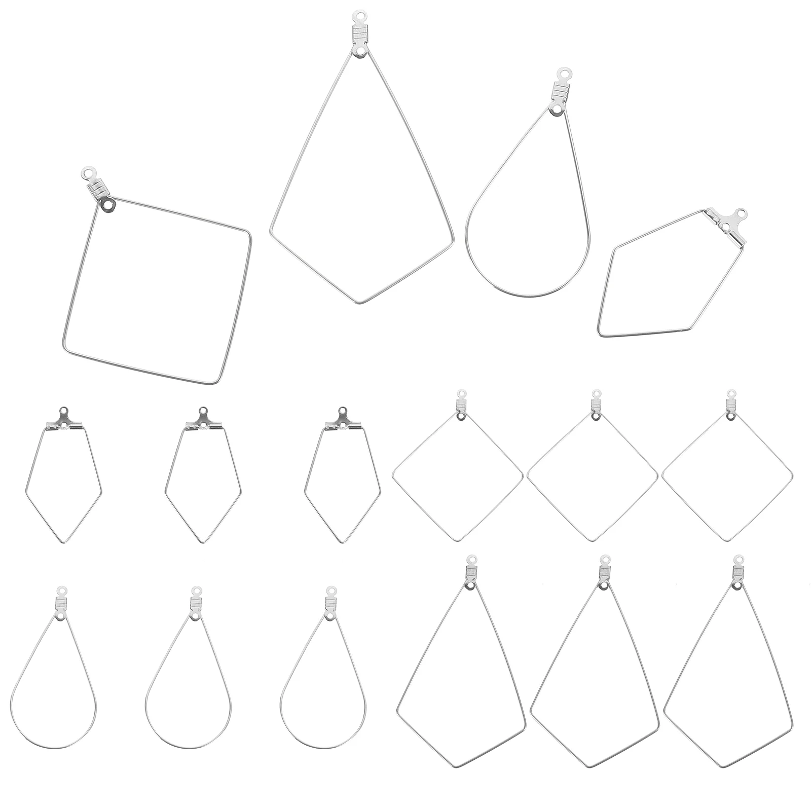 

DIY Earring Hoop Round Earrings Hoops Finding Open Beading Circle Charm Handmade