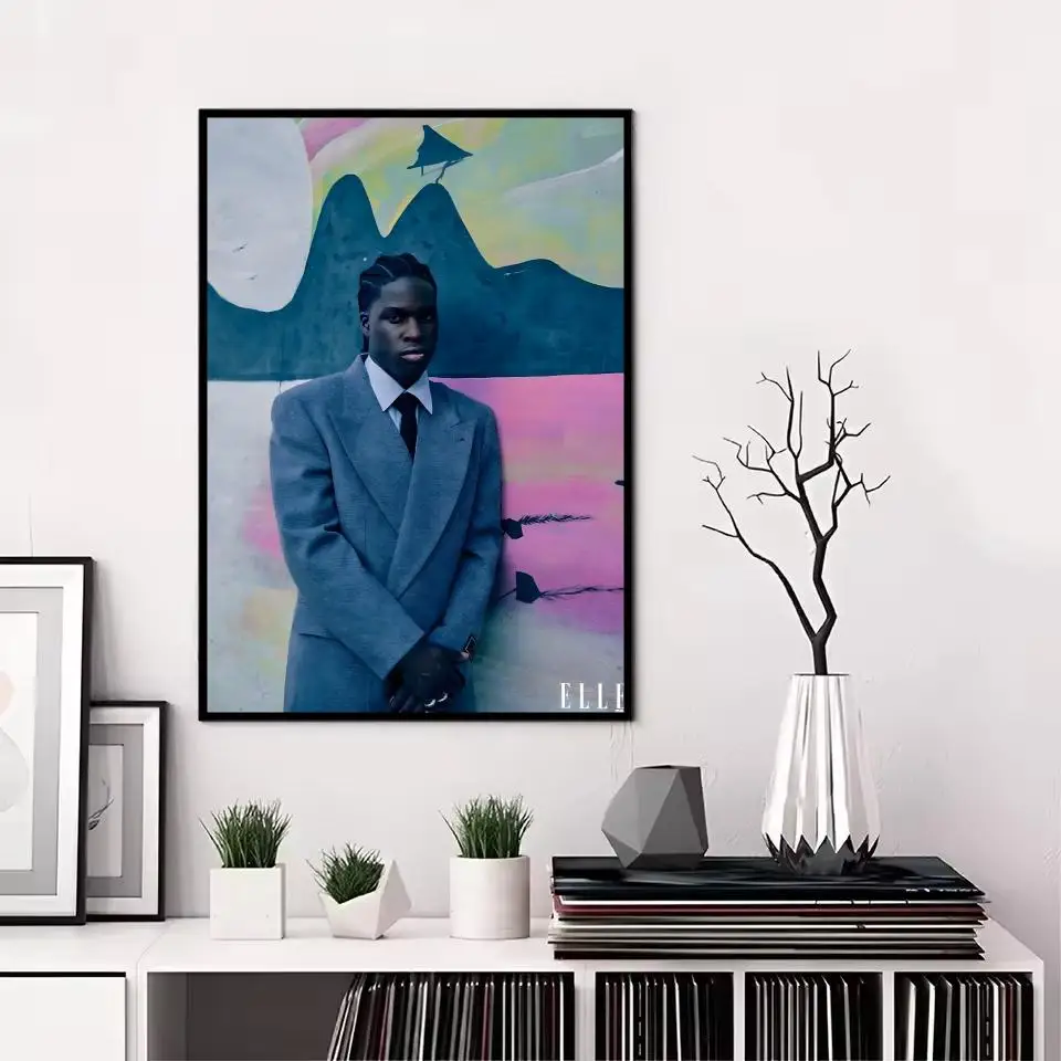 Фото R & B Singer D-Daniel Caesar постер HD печать персонализированный холст настенная роспись художественный постер фотографии для гостиной домашний декор прочный №4