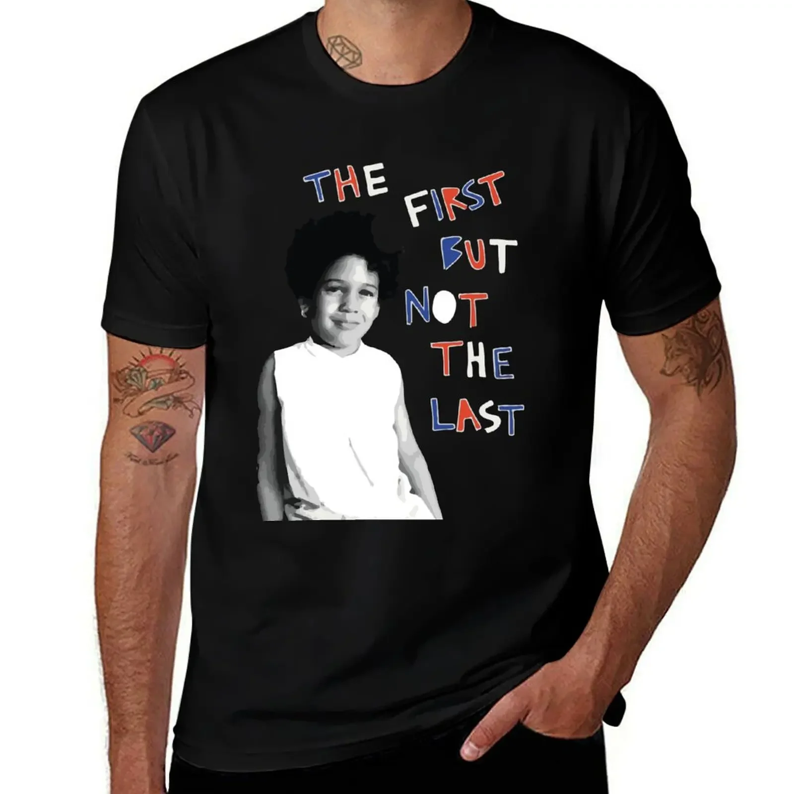 Первая но не последняя рубашка Meena Harris kamala Joe Biden Vote футболка Kamala 2020 рубашки с аниме