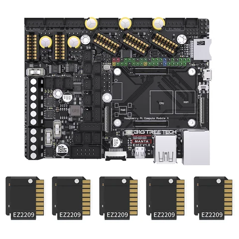 Материнская плата BIGTREETECH Manta E3 EZ  для Ender-3