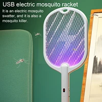 dc3500v usb electric mosquito racket mosquito swatter fly mode verticalhandheld zapper trap bug usb rechargeable p0l3