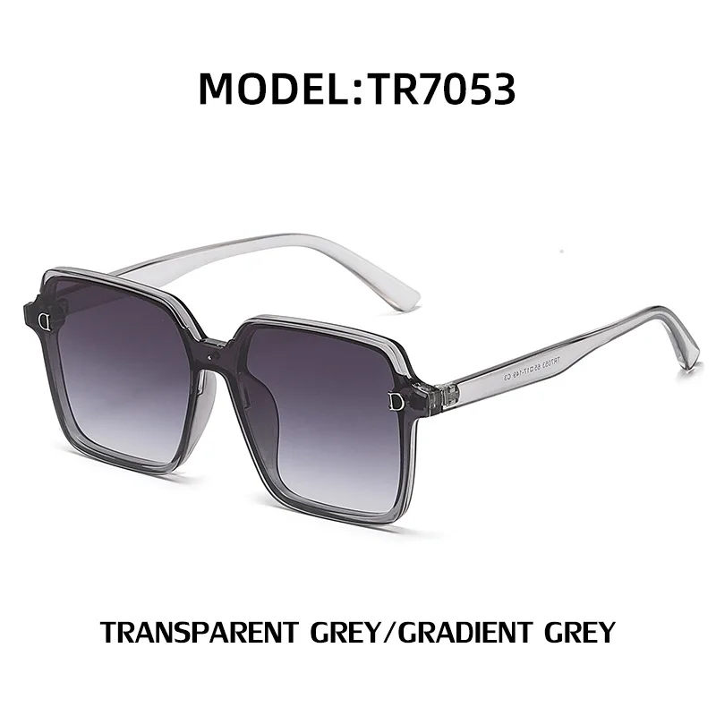 Por Lenses 2024 женские мужские B7205 овальные солнцезащитные очки из смолы для взрослых