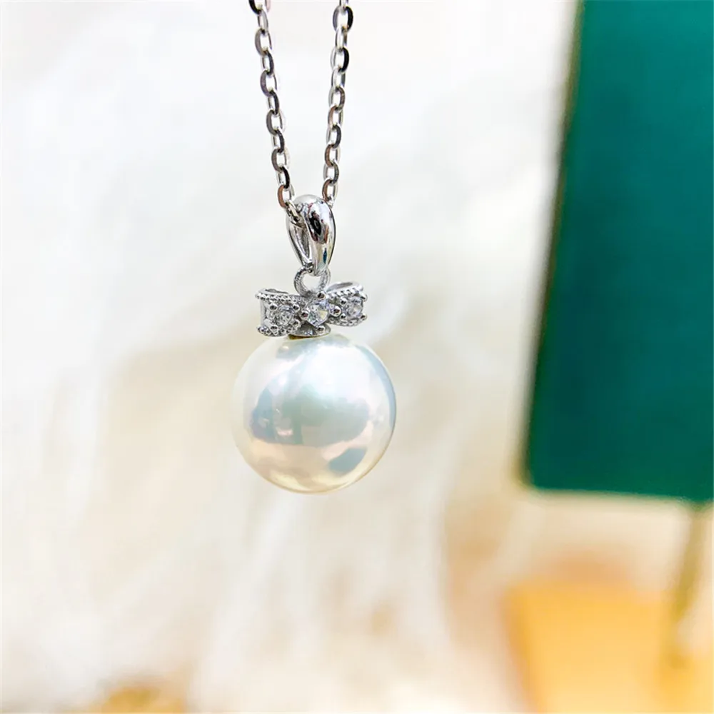 

S925 Sterling Silver Half Hole Eye Pins Beads End Caps Top Drilled Pendant Bails Connector For DIY Jewelry Making Accessories