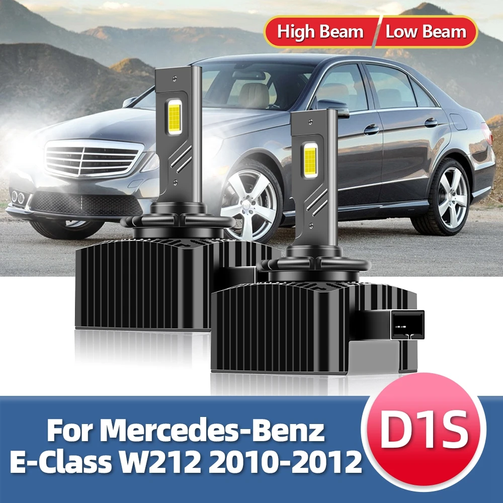 

Roadsun светодиодный Автомобильные фары HID лампы 30000LM турбо лампы 6500K автомобильные 12V светильник для Mercedes-Benz E-Class W212 2010 2011 2012