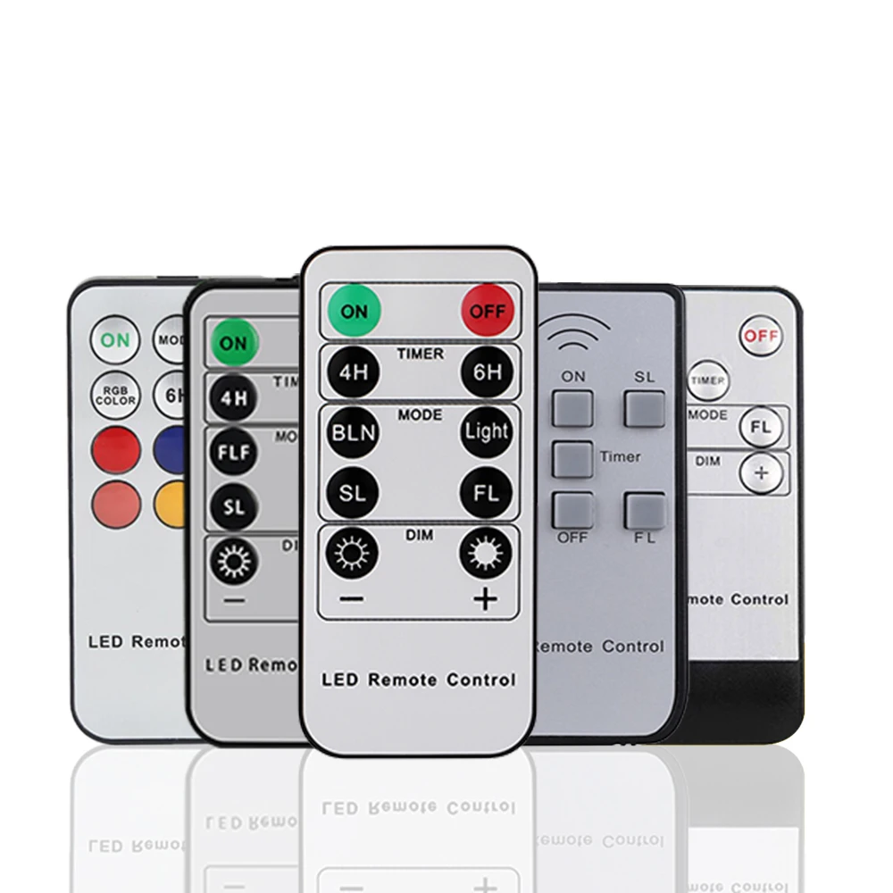 

LED candles Remote Control With 4 hours or 6 hours timed Flashing Remote Infrared Remote Control