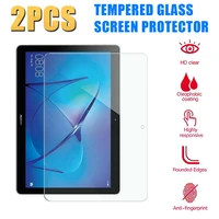 2pcs tempered glass for for huawei mediapad t3 10 9 6 ags l09 ags l03 ags w09 tablet screen protector cover full coverage screen