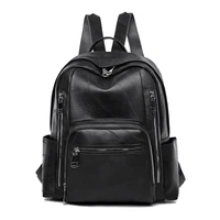 2022 leather backpacks women travel school bags for teenage girls shoulder bag waterproof fashion female bolsas new trending
