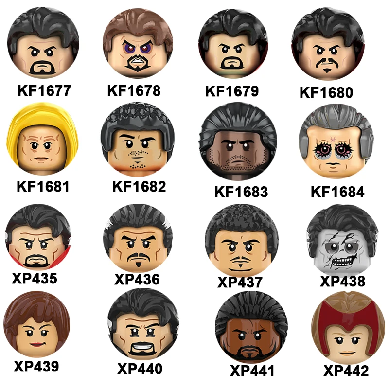 

New Arrival Building Blocks Famous Movie Series Figures Completed Toys Collection For Children Gifts KF6157 KT1057