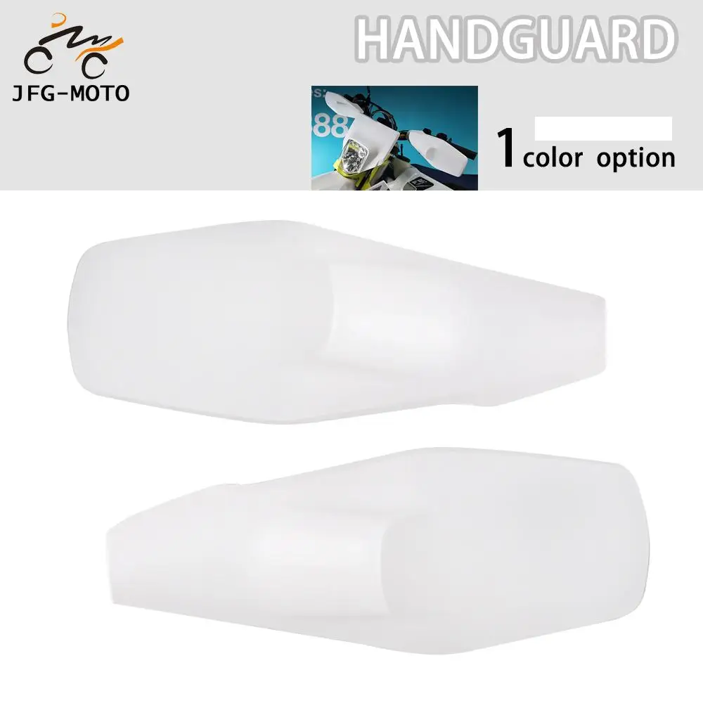 

Motorcycle White Hand Handlebar Handle bar Guards Handguard For Husqvarna FE TE TX FX 150I 250 300I 350 350S 450 501 2020 2021
