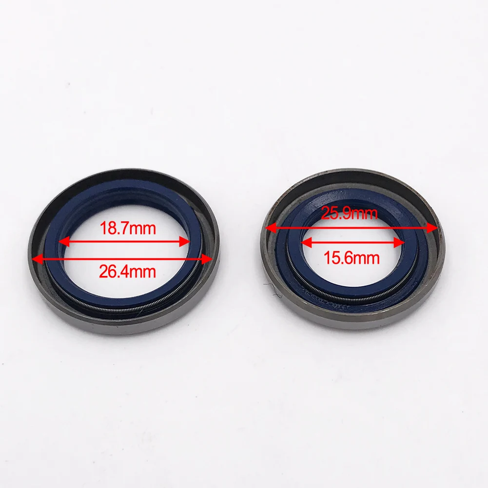 

2pcs Oil Seals Fit For Husqvarna 40 245 365 371 357 359 51 55 257 262 254 XP 261 262 XP 355 357 XP 346XP Part Tool