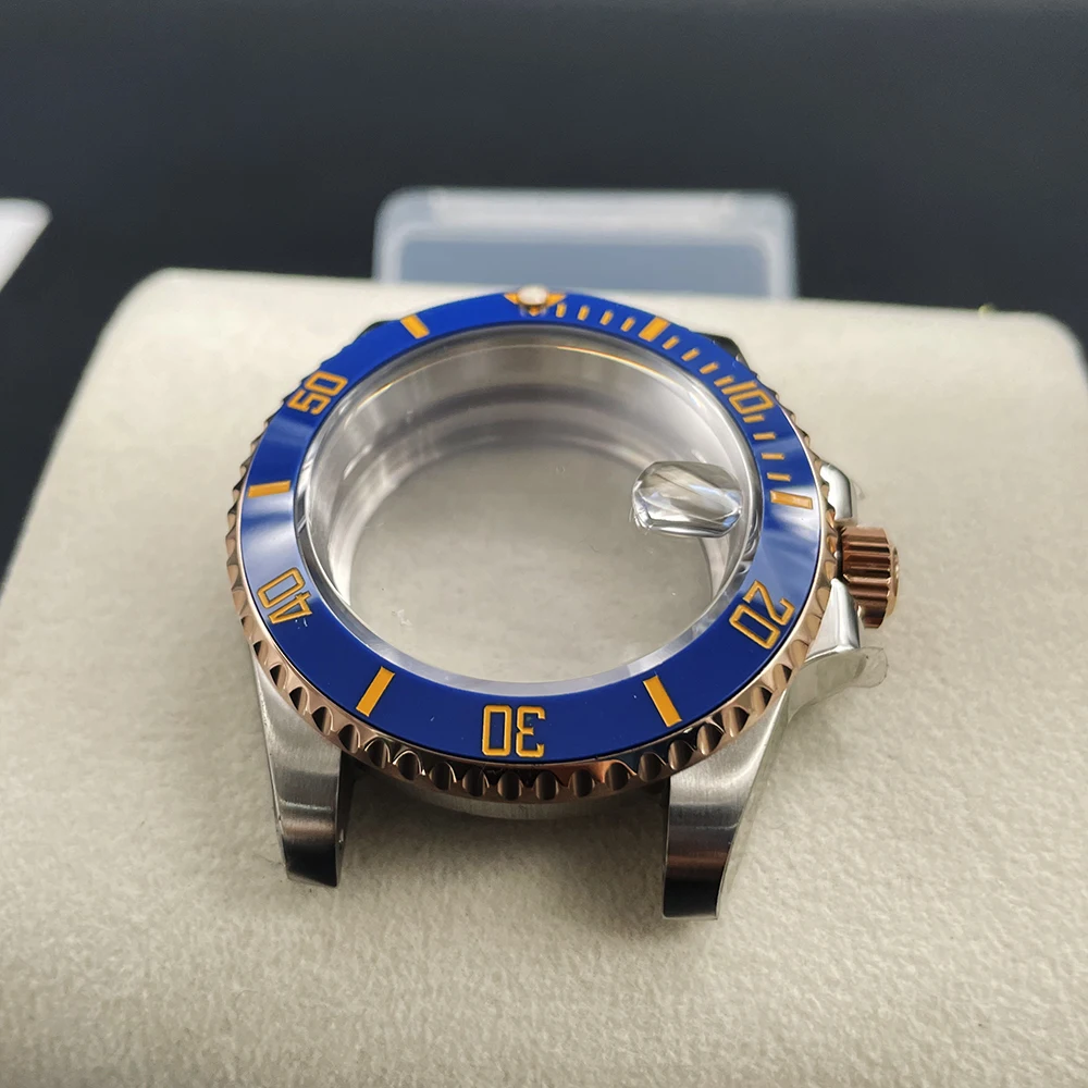 Мужской чехол для часов из нержавеющей стали 40 мм Сменный Чехол Submariner с