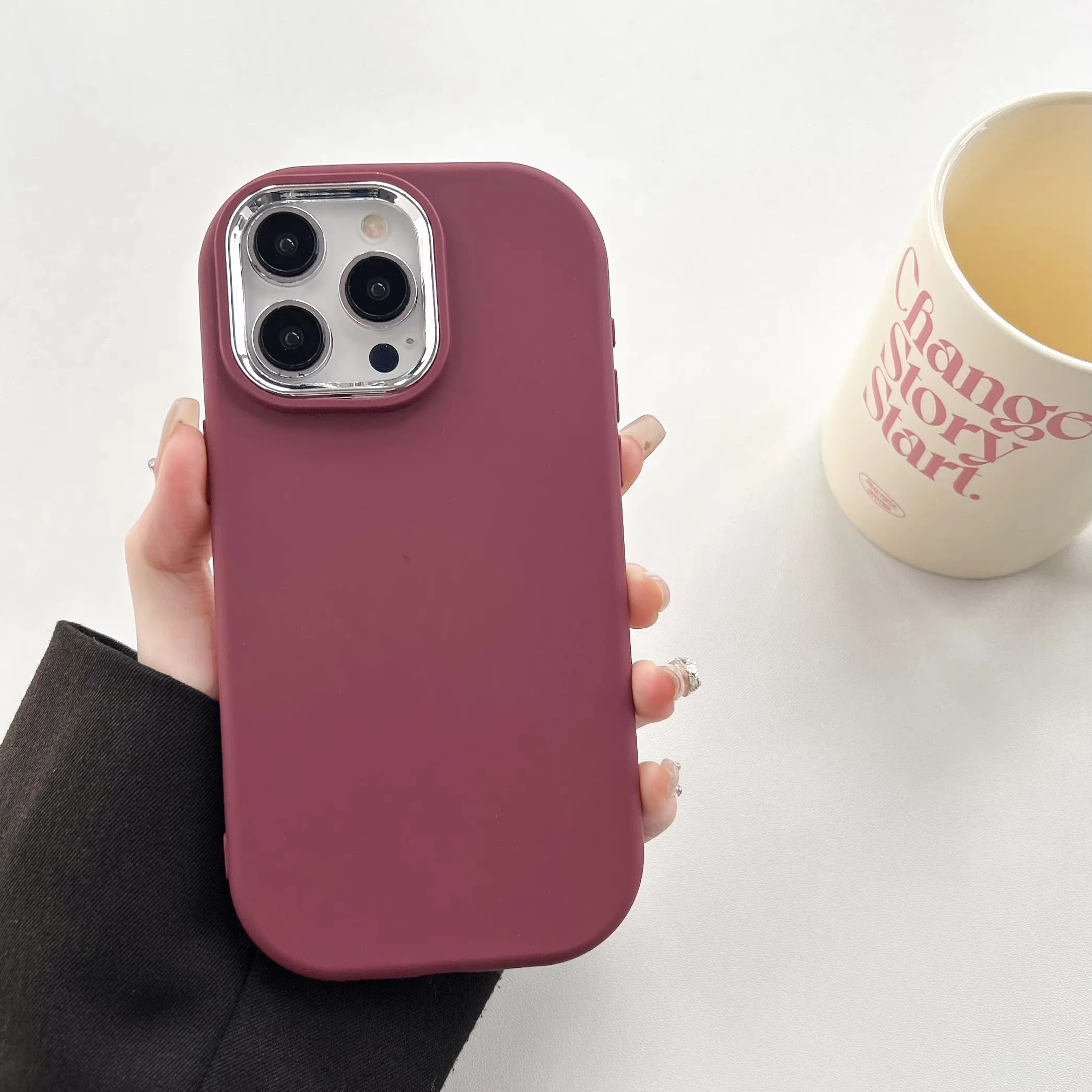 Модный мягкий силиконовый чехол для телефона Candy iPhone 11 12 13 14 15 16 Pro Max X Xs XR