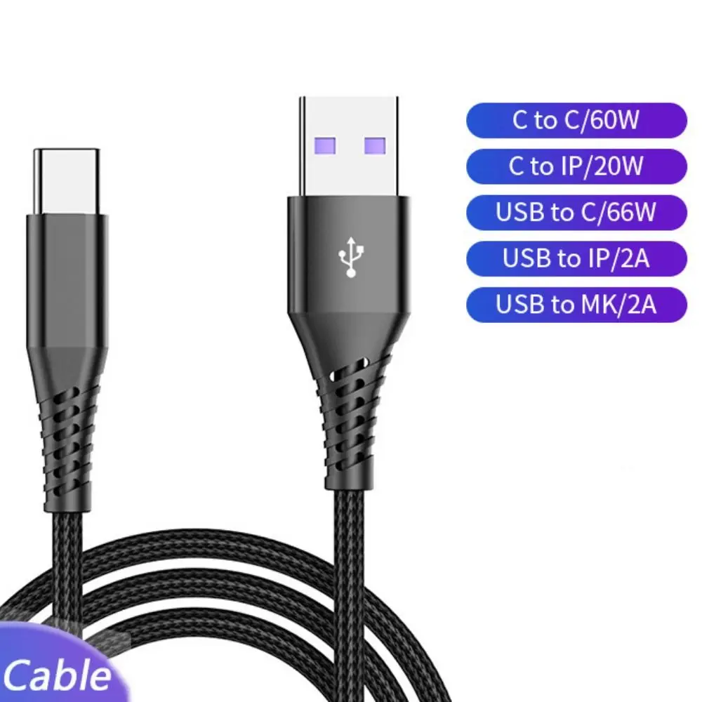 Кабель для быстрой зарядки Type-c TO Micro Dual Type C USB безопасной передачи данных Шнур